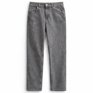 Zara Kids Tween Jeans Gray Wash Size 12 / 13 Straight Leg relaxed fit